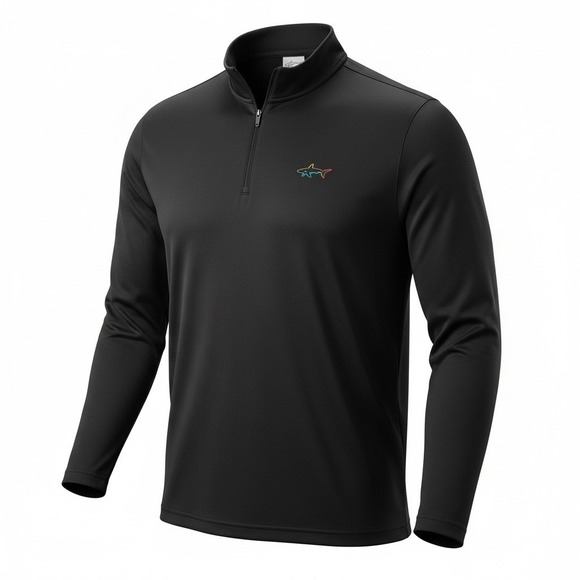 Greg Norman Collection Other - Greg Norman Mens Active Quarter Zip Top  Classic Fit Fabric Golf‎ Large